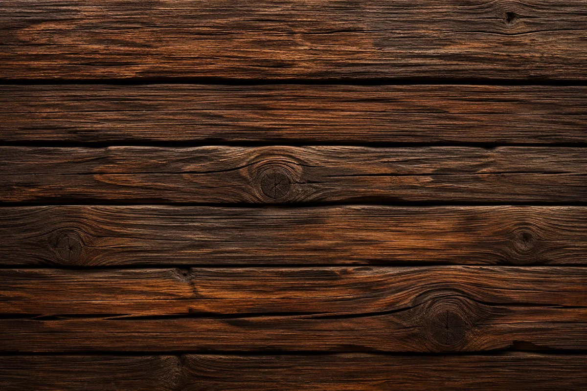 Rustic Warm Brown Wood Plank Background