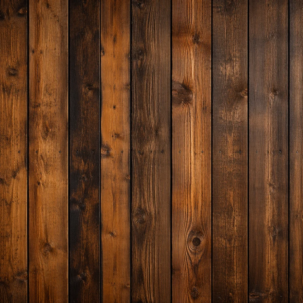 Warm Rustic Wood Plank Background