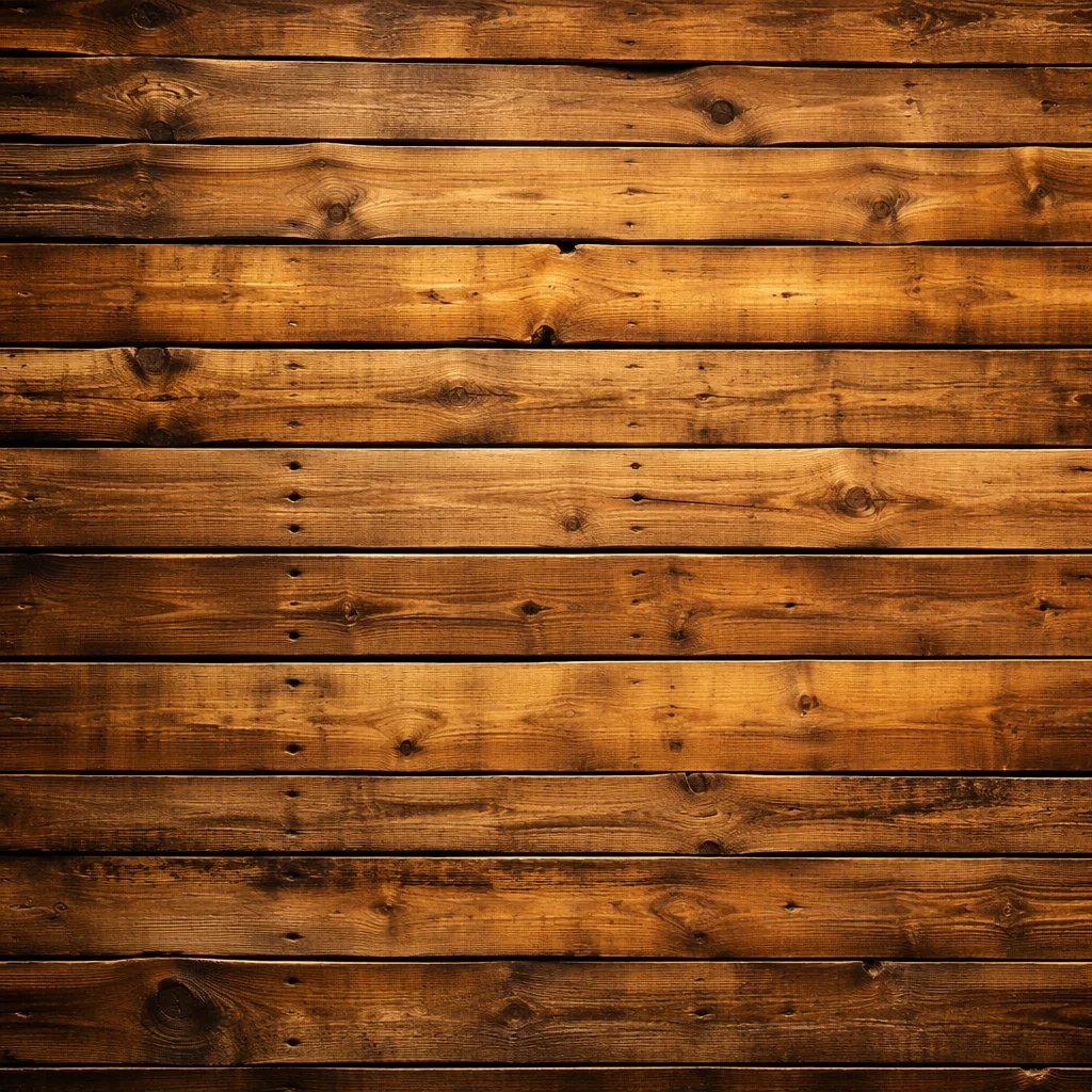 Warm Rustic Wooden Plank Background