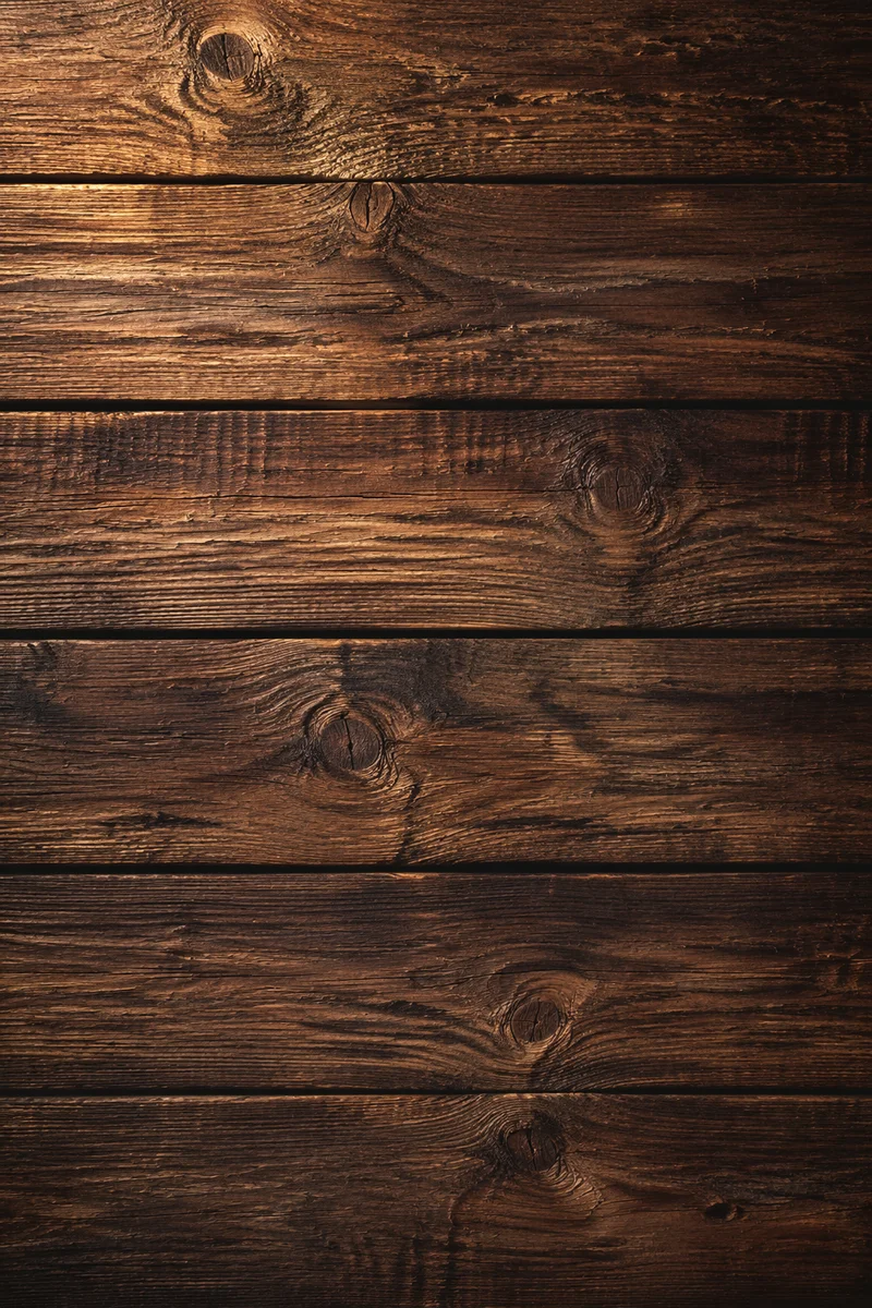 Warm Rustic Wooden Plank Background