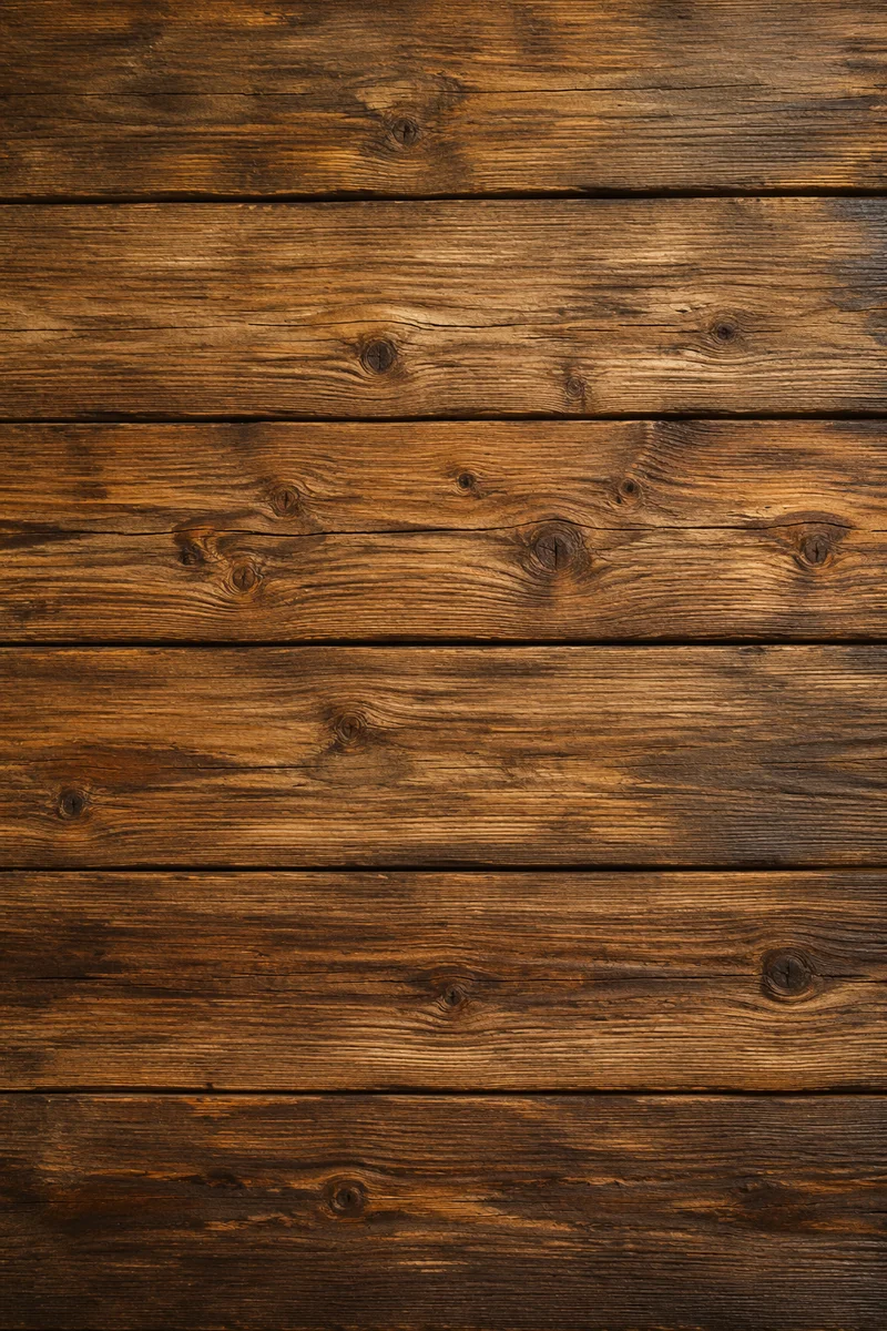 Warm Rustic Wooden Plank Background