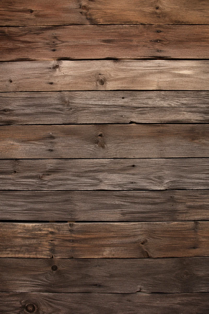 Rustic Warm Brown Wooden Plank Background