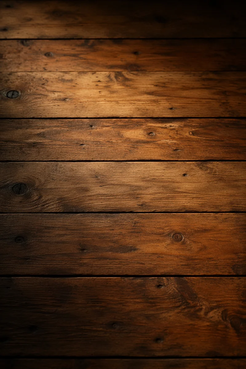 Warm Rustic Wooden Plank Background