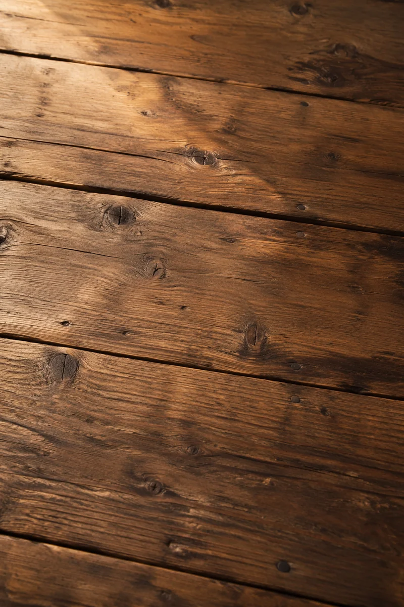 Warm Rustic Wood Plank Background