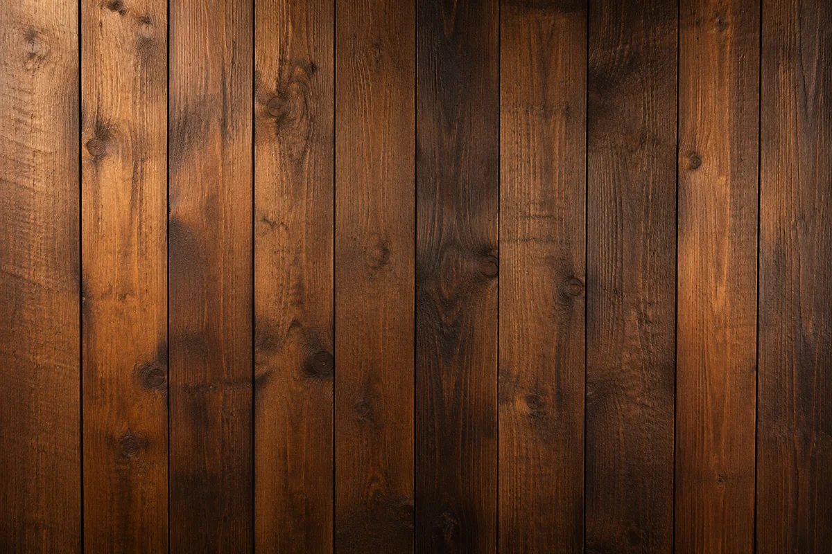 Rustic Warm Brown Wood Plank Background