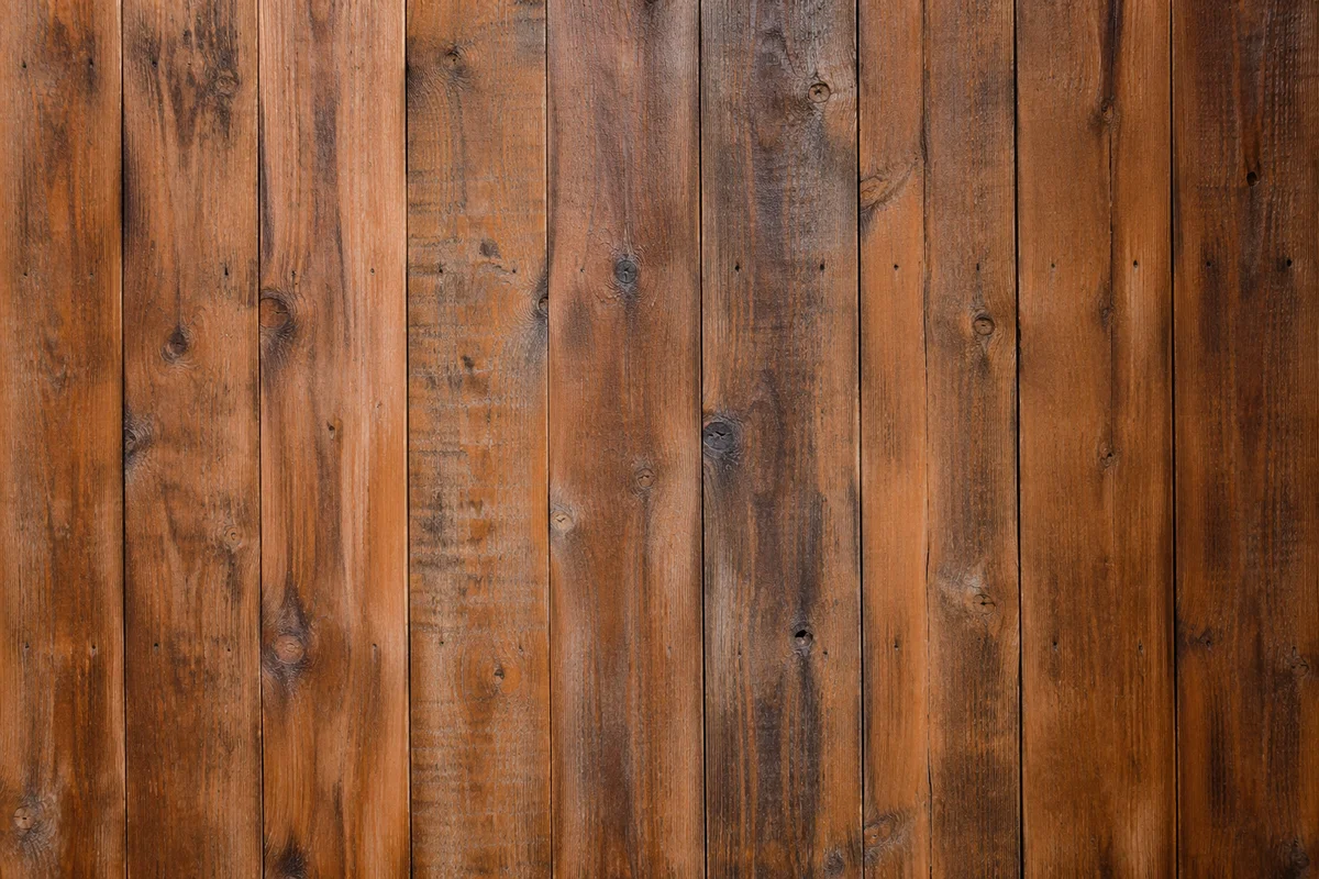 Warm Rustic Wooden Plank Background