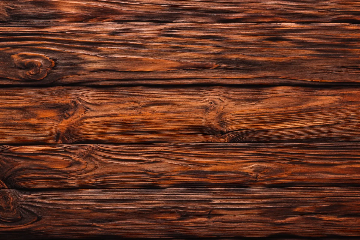 Rustic Warm Brown Wood Plank Background