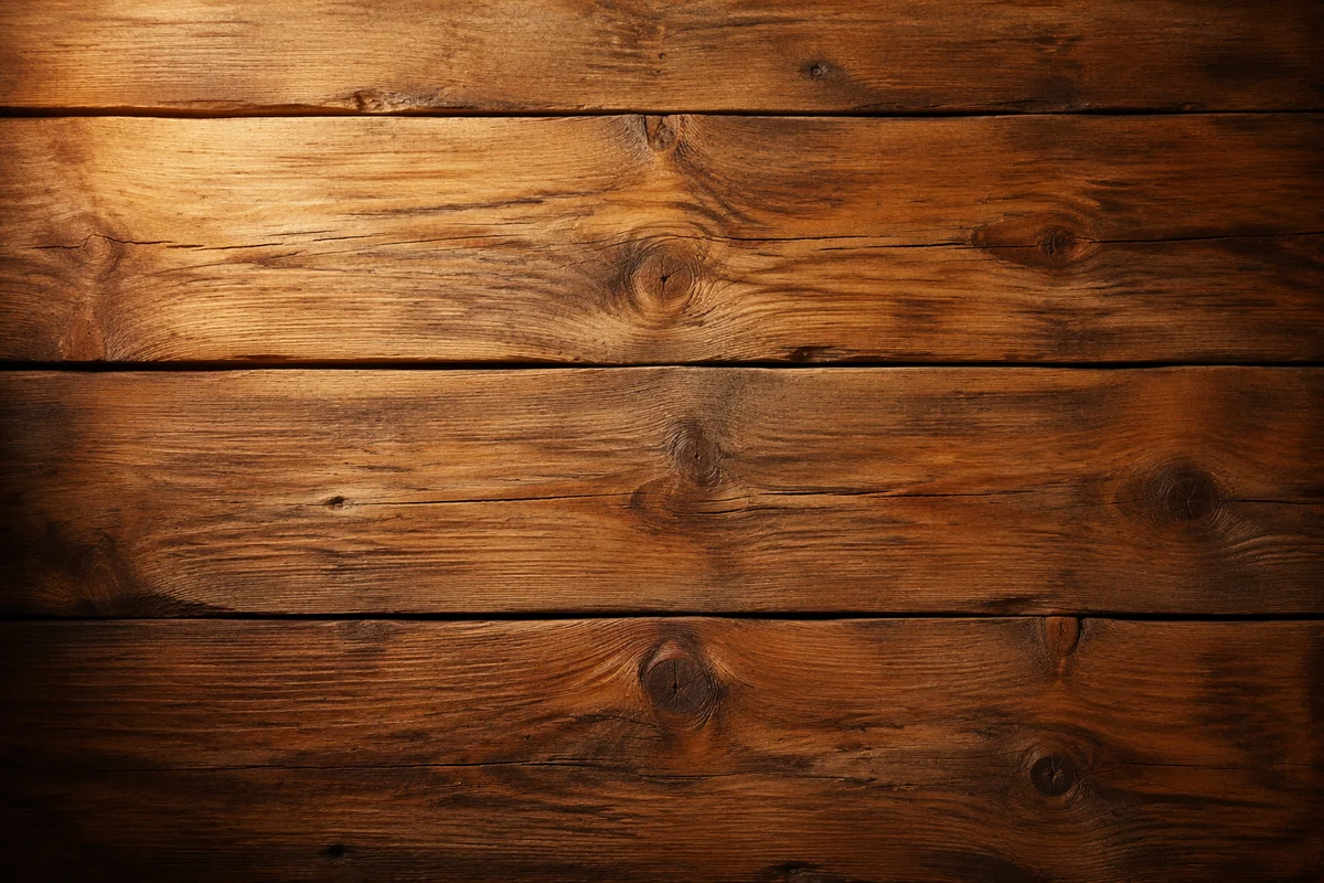Rustic Warm Brown Wood Plank Background