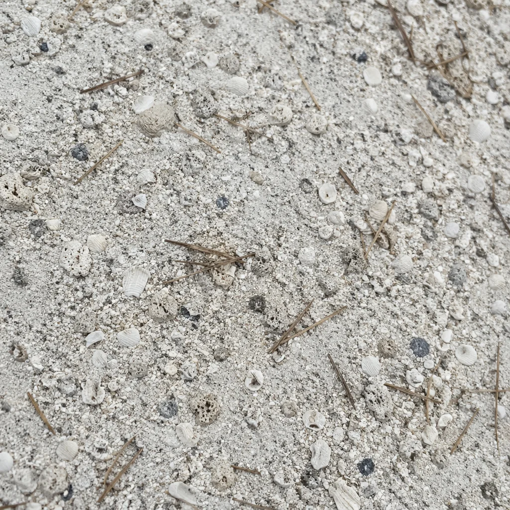 Pale Beach Sand Macro Texture