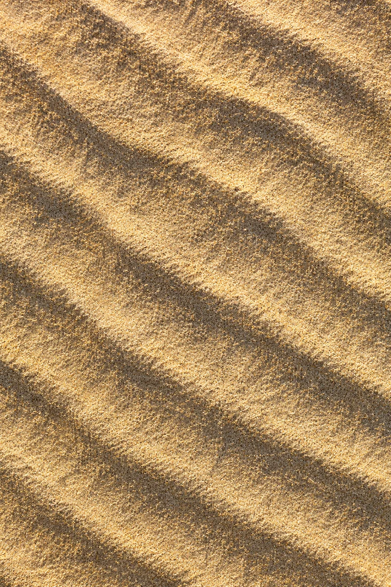 Golden Beach Sand Ripple Texture