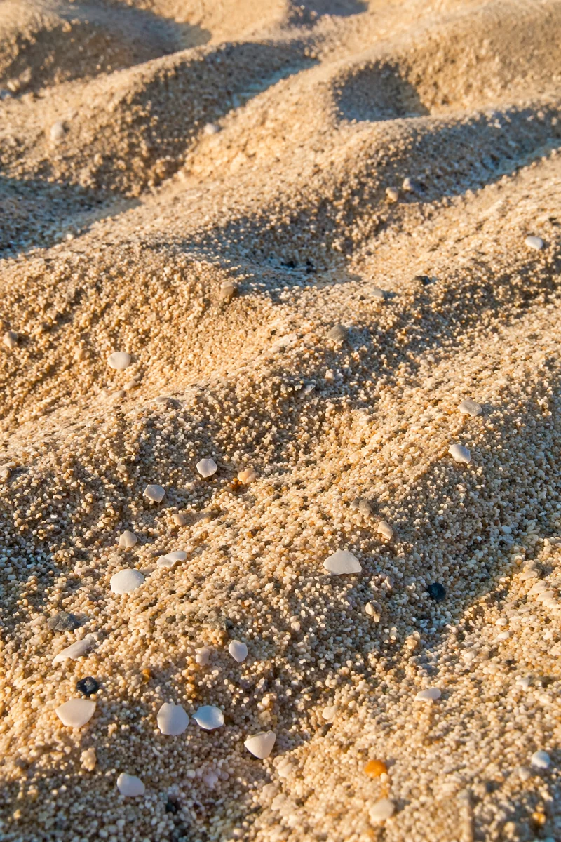 Golden Beach Sand Texture Background