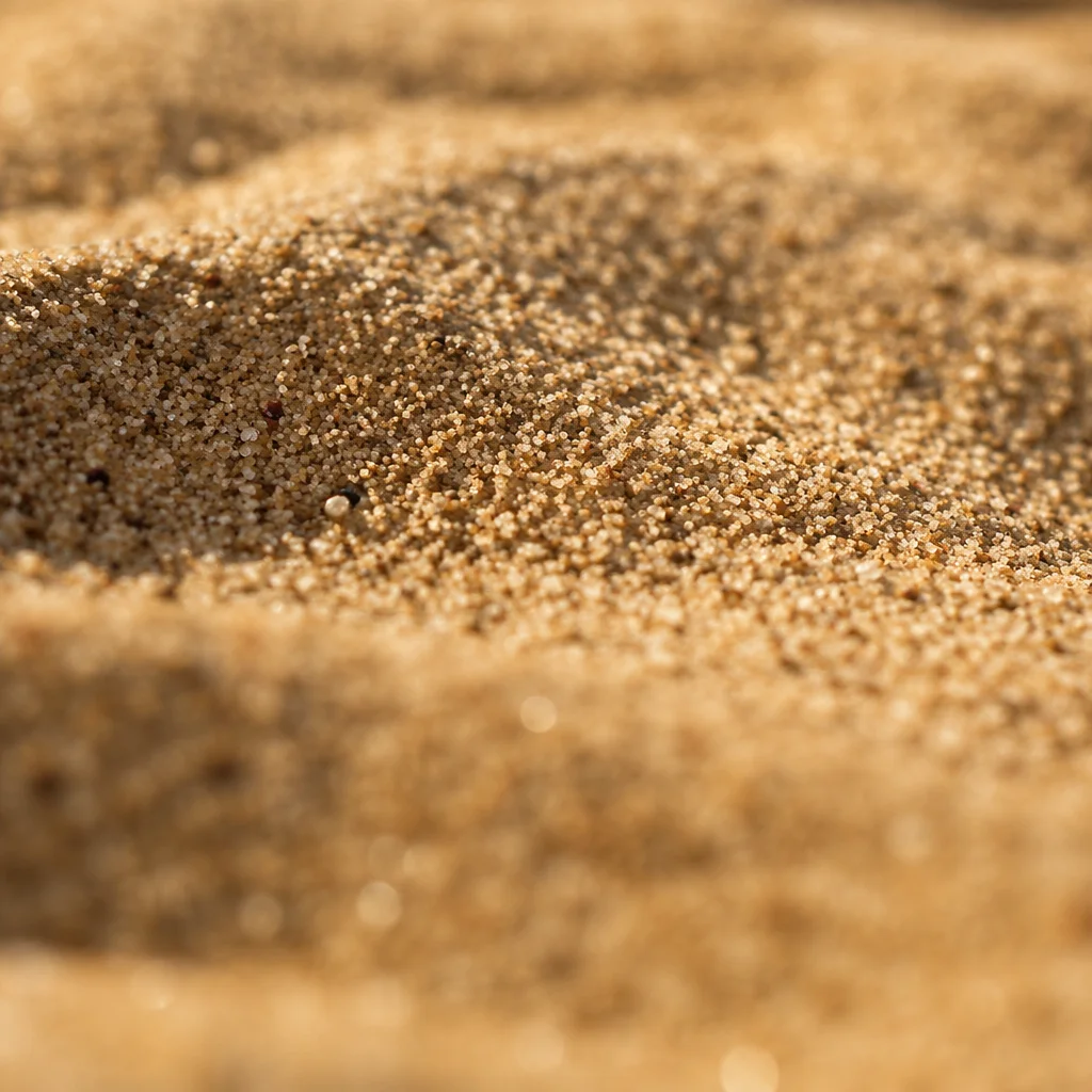 Golden Beach Sand Macro Texture