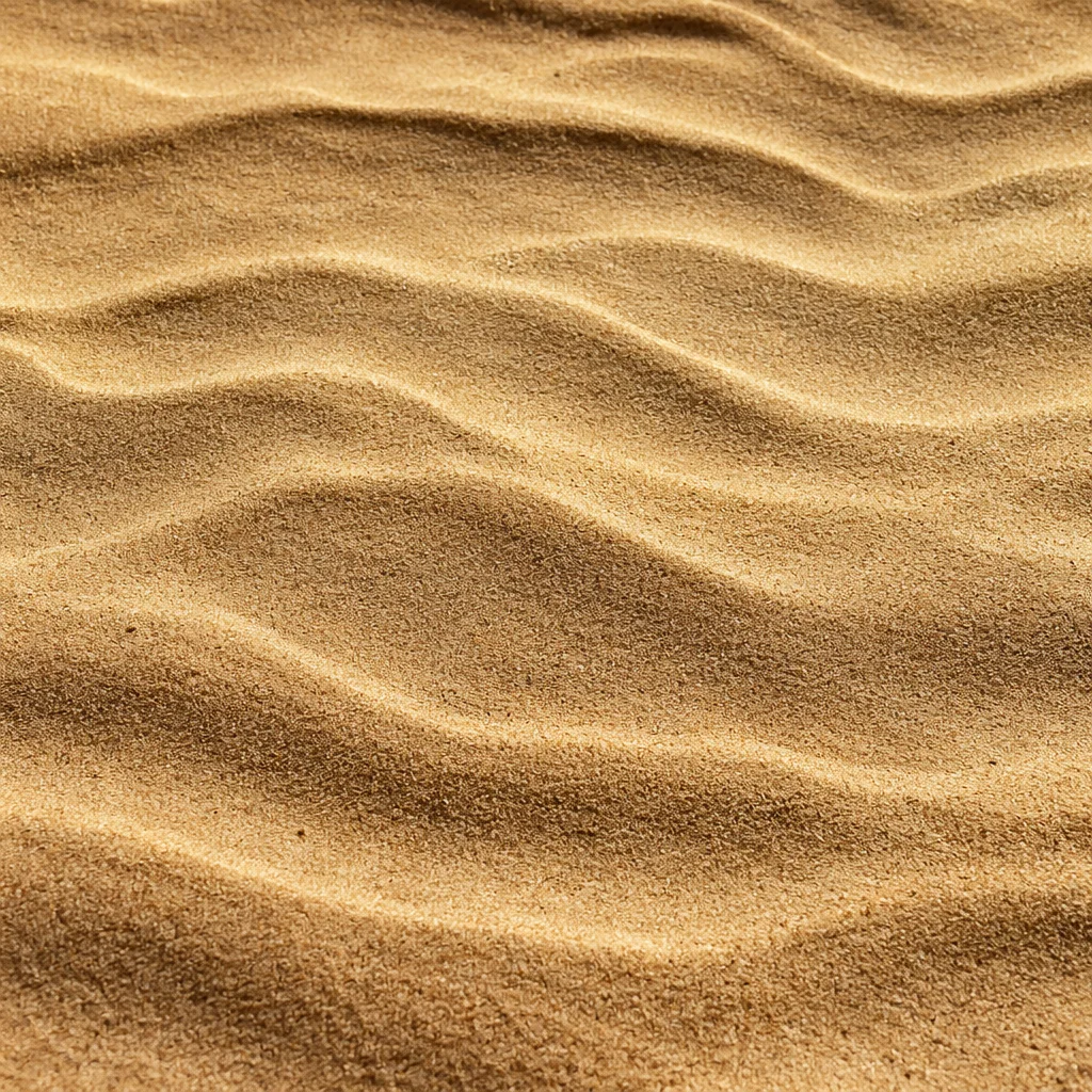 Golden Beach Sand Ripple Texture Background