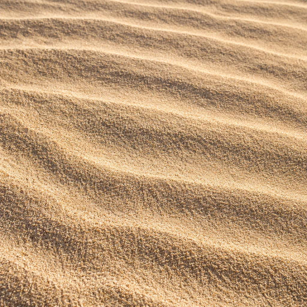 Warm Beach Sand Ripple Texture Background
