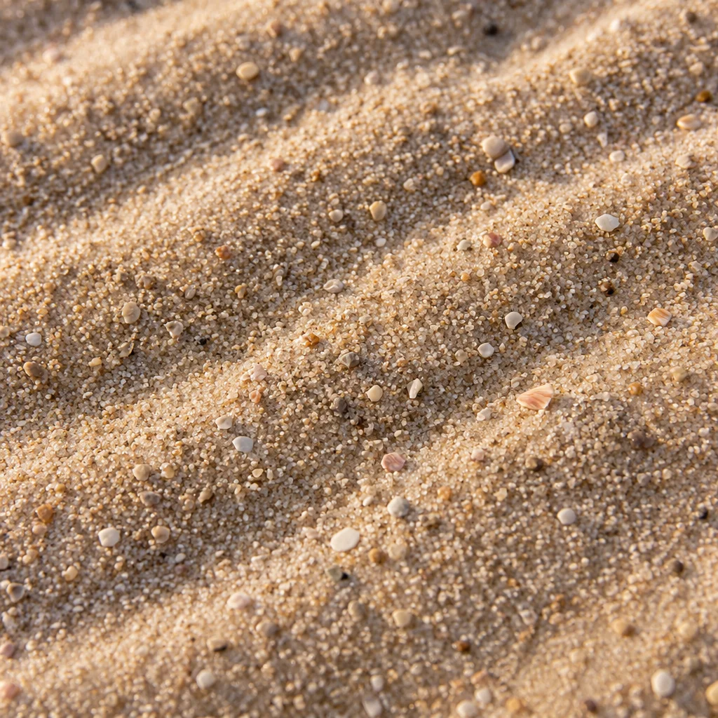 Close Up Beach Sand Texture Background