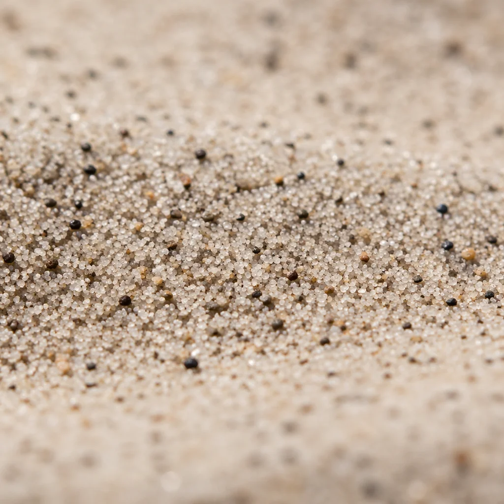 Fine Beach Sand Macro Texture Background