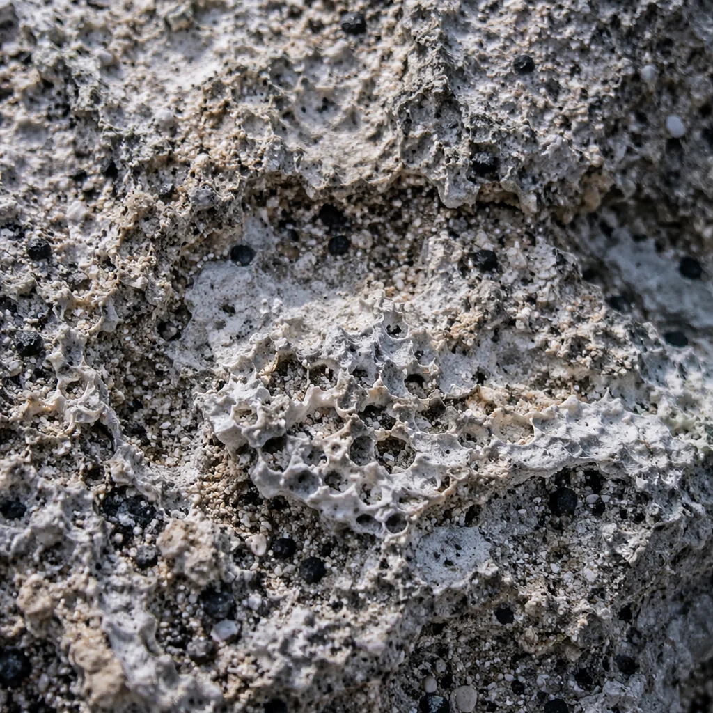 Weathered Beach Sand Macro Texture