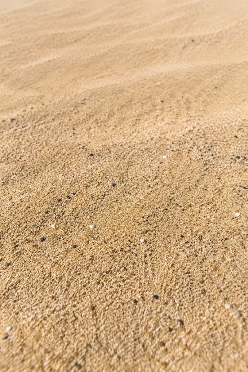 Golden Beach Sand Close Up Texture