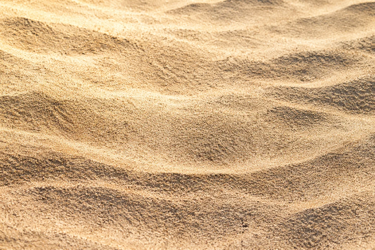 Fine Beach Sand Ripple Texture Background