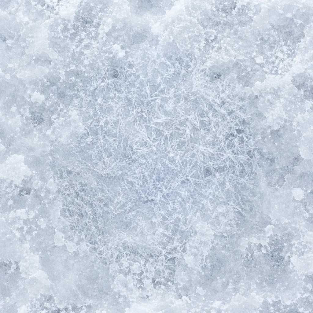 White Frost Crystal Snow Texture Background