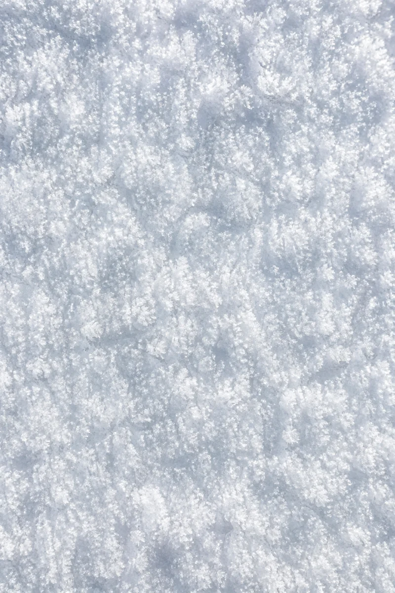 Macro White Snow Crystal Texture Background