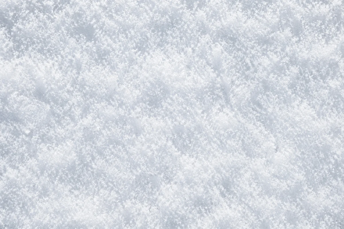 Seamless White Snow Crystal Texture Background