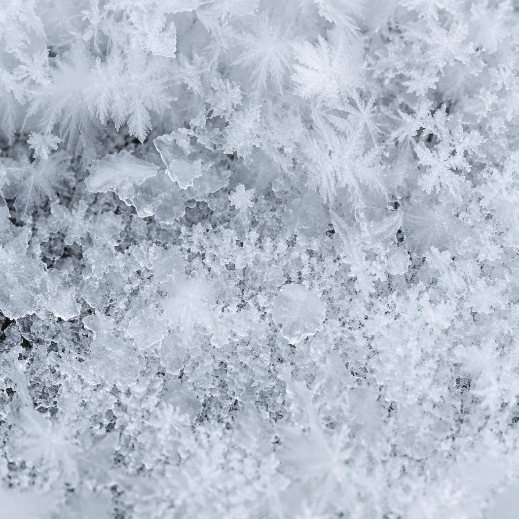 Photorealistic Snow and Ice Crystal Texture