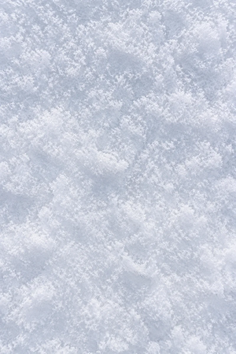 Macro Snow Crystal Winter Texture
