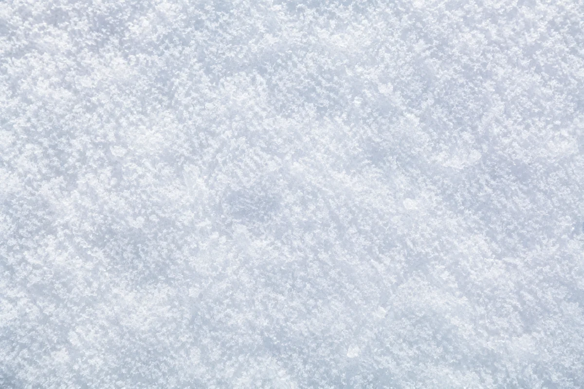 Macro White Snow Crystal Background