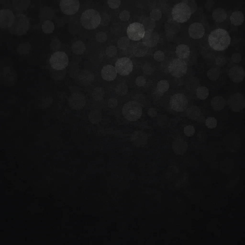 Soft Silver Bokeh on Dark Background