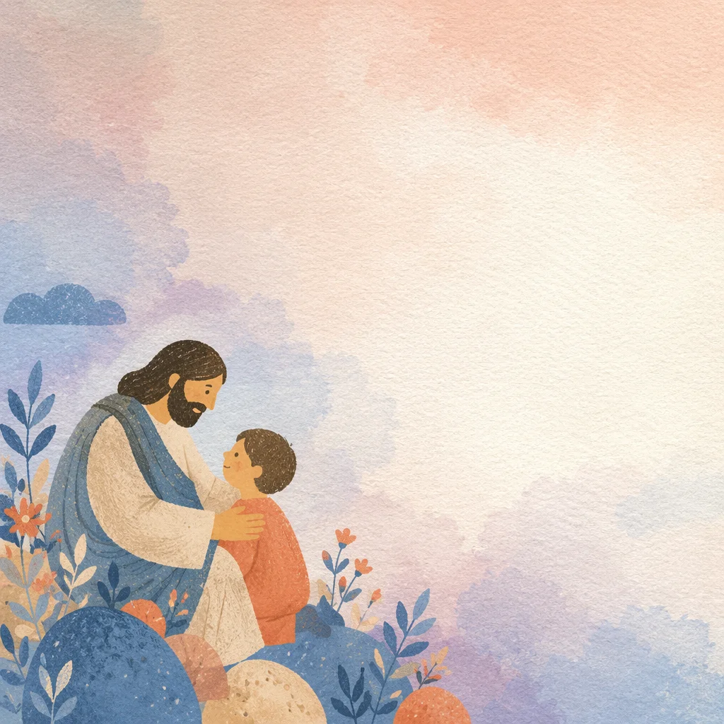 Soft Pastel Watercolor Paper Background Space