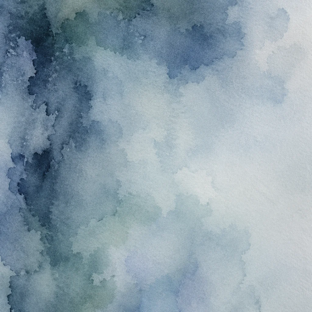 Soft Blue Green Watercolor Wash Background