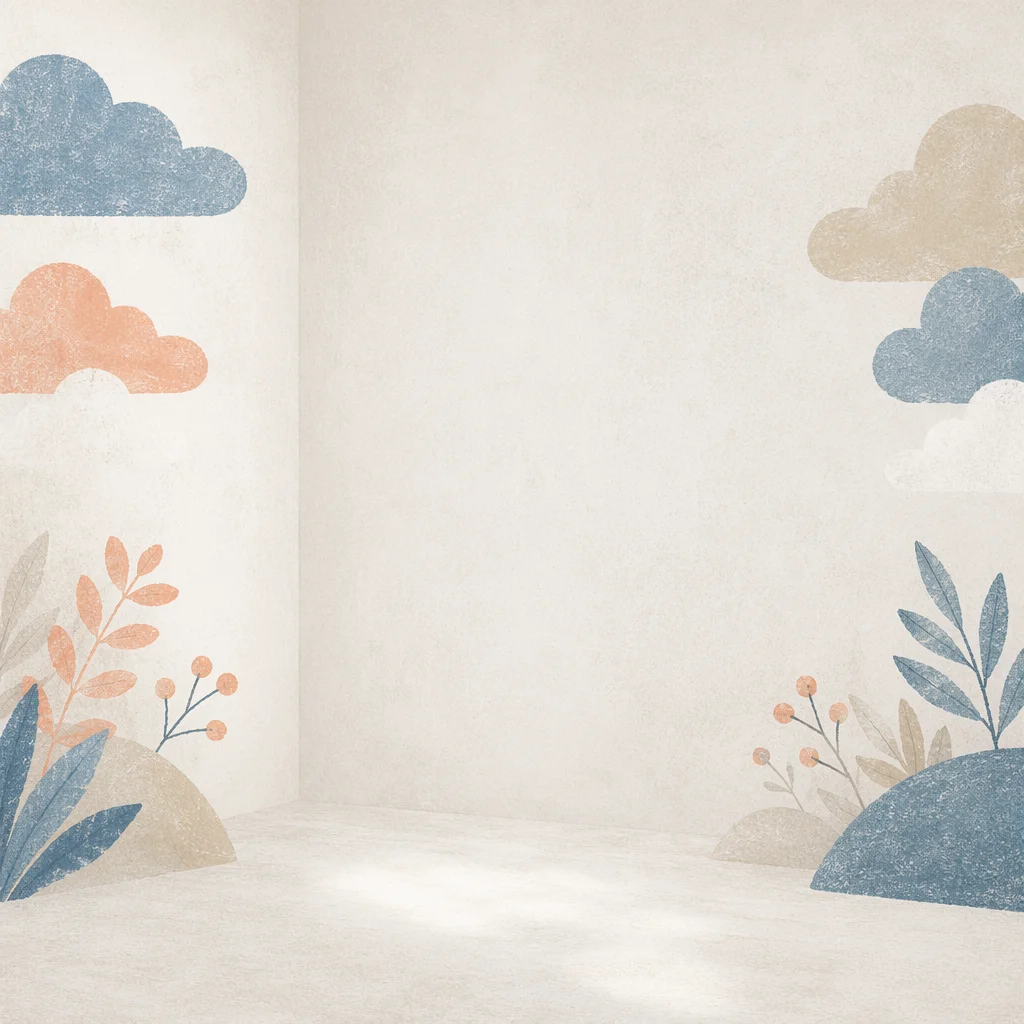 Minimal White Studio Corner Background