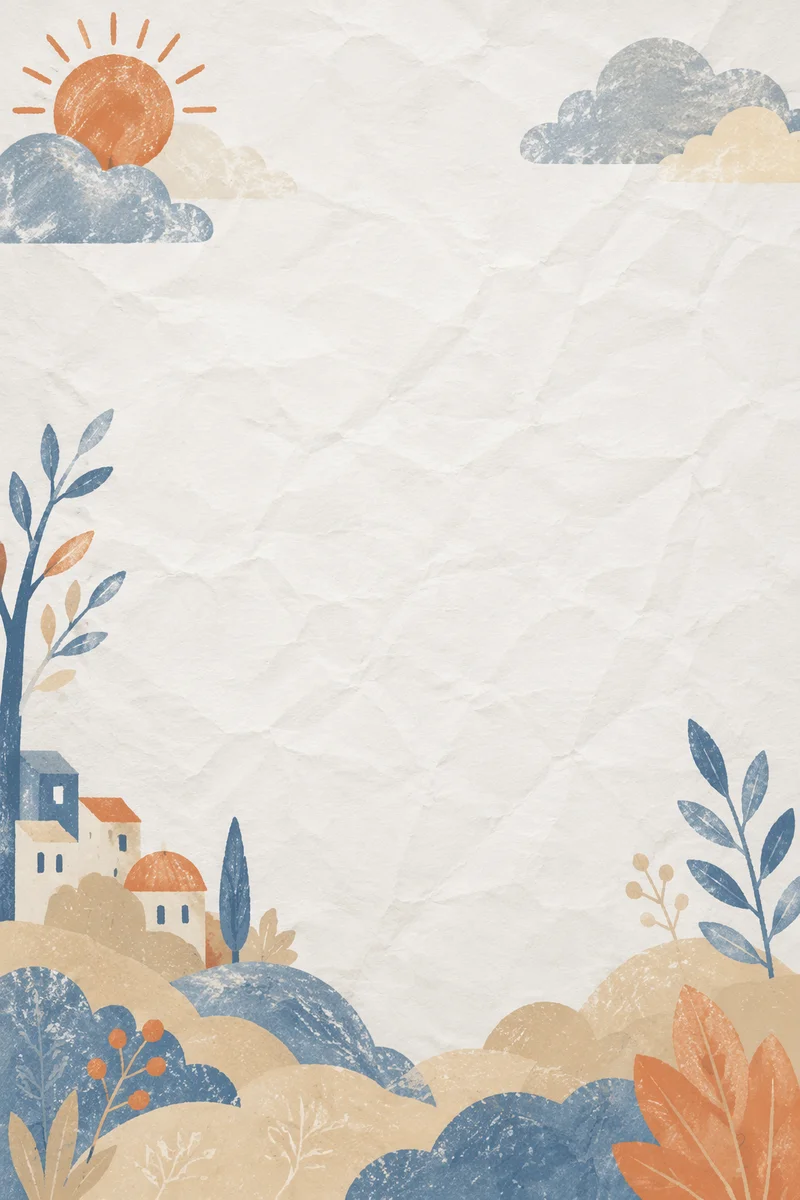 Clean Minimal White Paper Background
