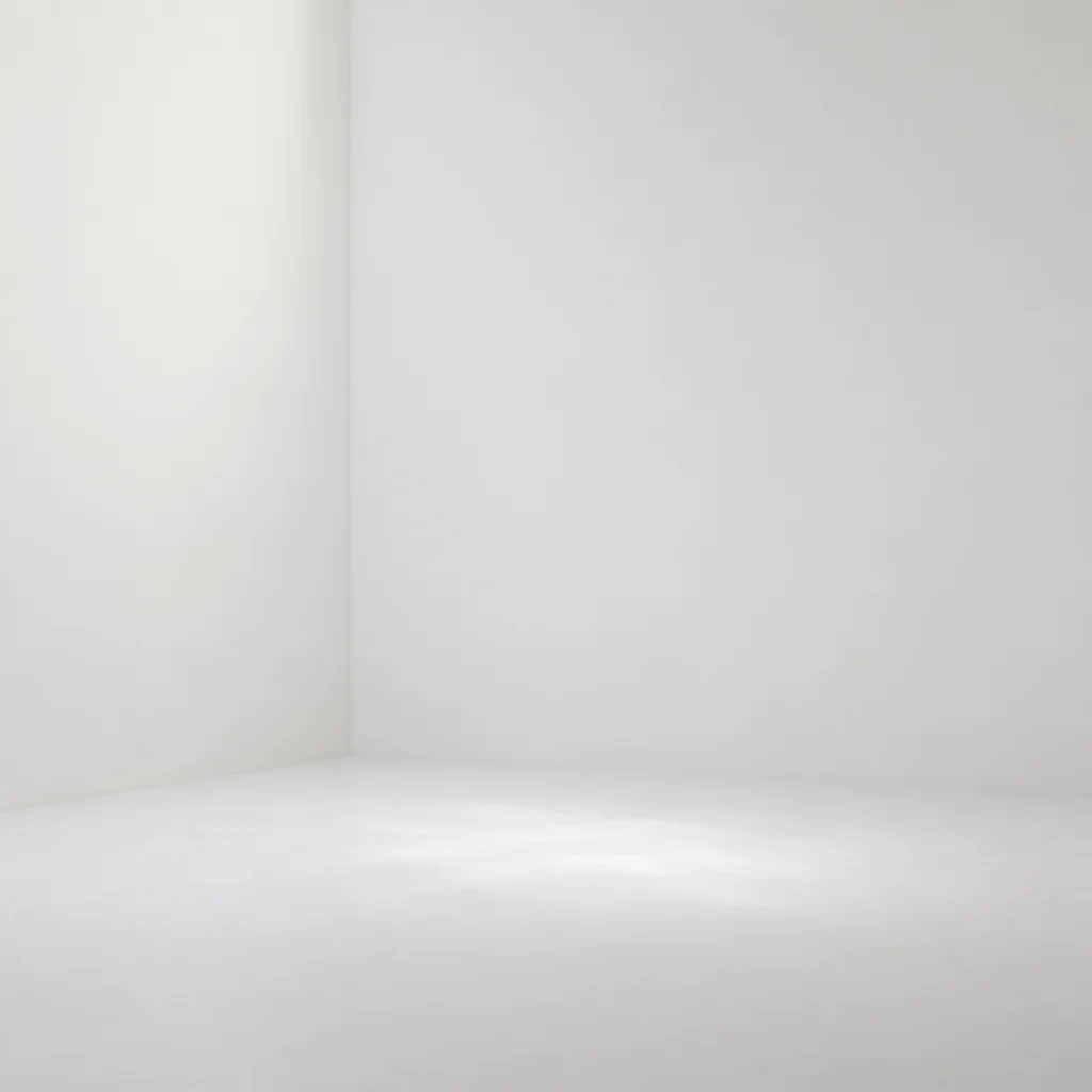 Clean Minimal White Studio Background