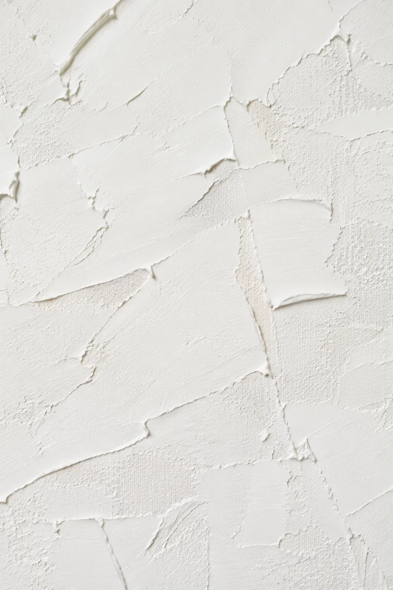 Clean Minimal White Plaster Background