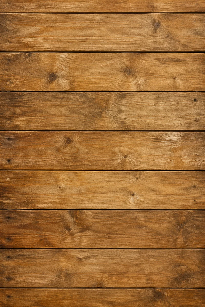 Rustic Brown Wooden Plank Background