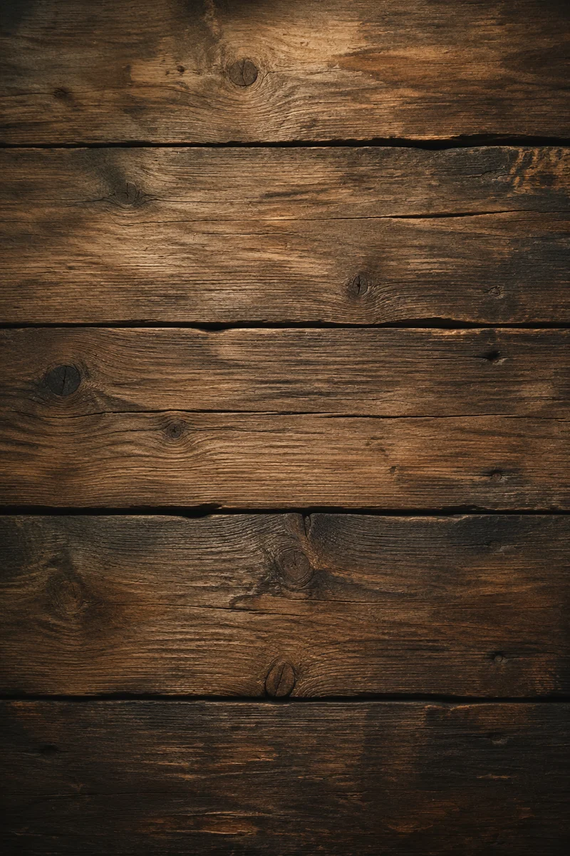 Rustic Brown Wood Plank Background
