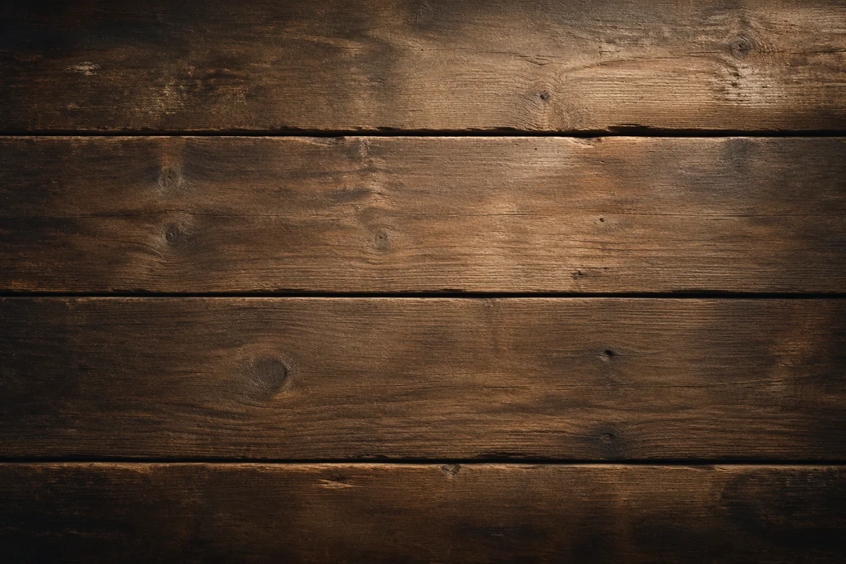 Rustic Brown Wood Plank Background