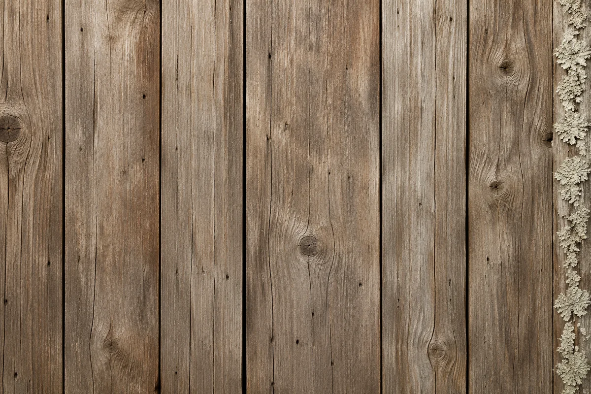 Weathered Rustic Wooden Planks Background