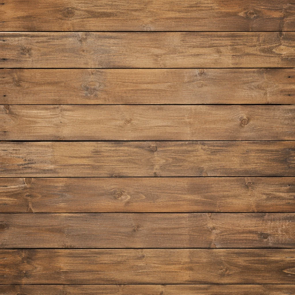 Rustic Brown Wooden Plank Background