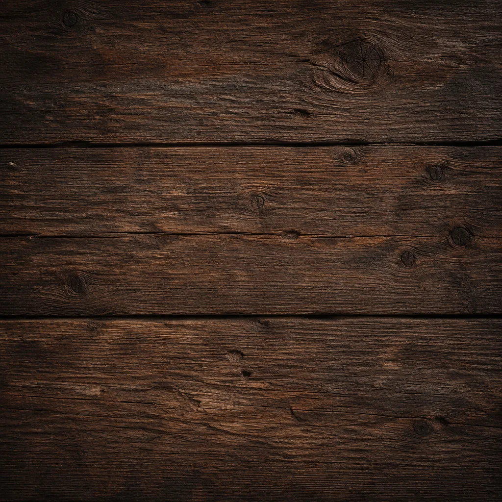 Rustic Brown Wooden Plank Background