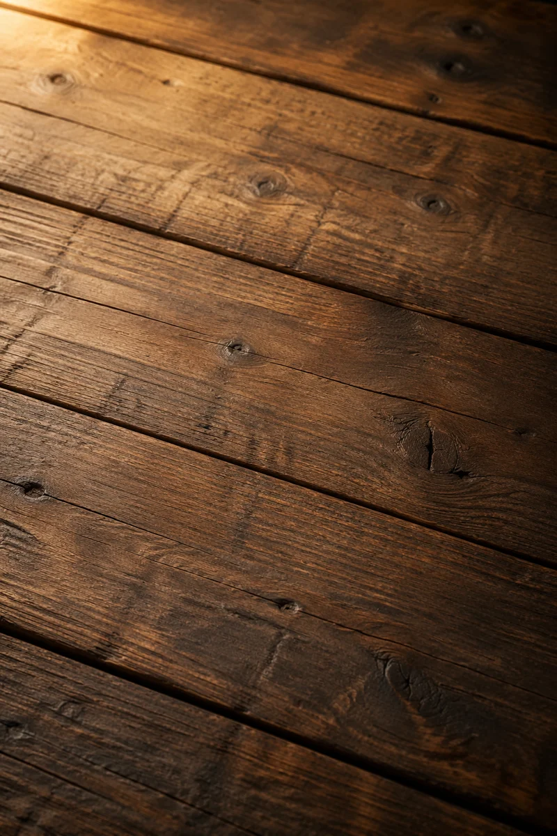 Rustic Brown Wooden Tabletop Texture