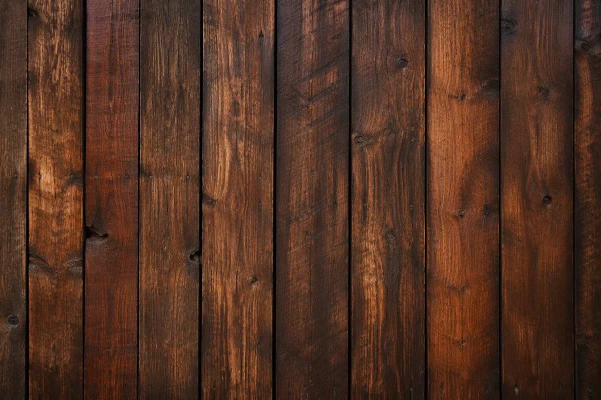 Rustic Brown Reclaimed Wood Plank Background