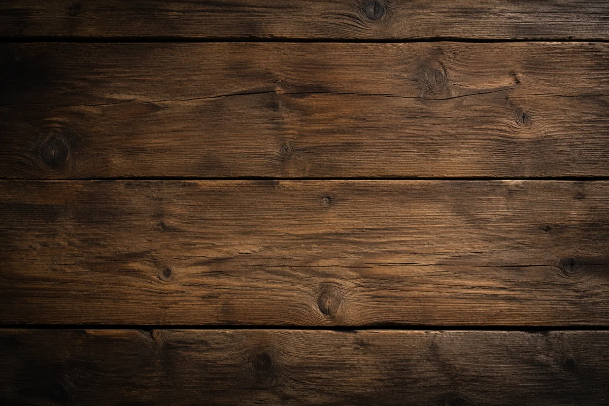 Rustic Brown Wood Plank Background