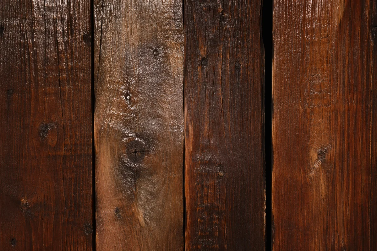 Rustic Brown Wooden Plank Background Texture