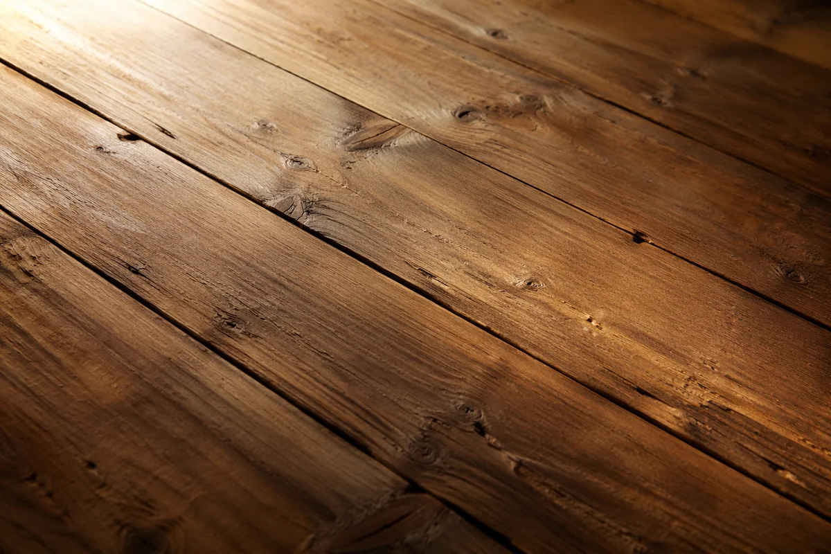 Rustic Brown Wooden Tabletop Background