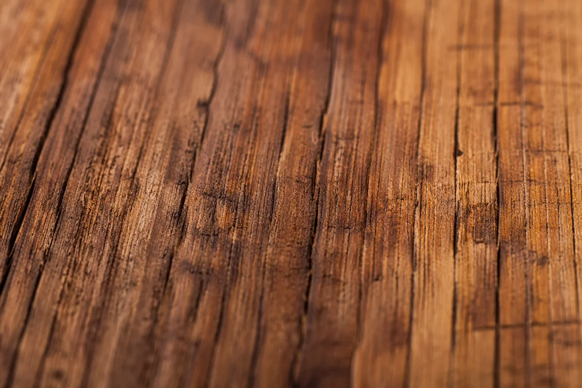 Natural Wooden Table Grain Background