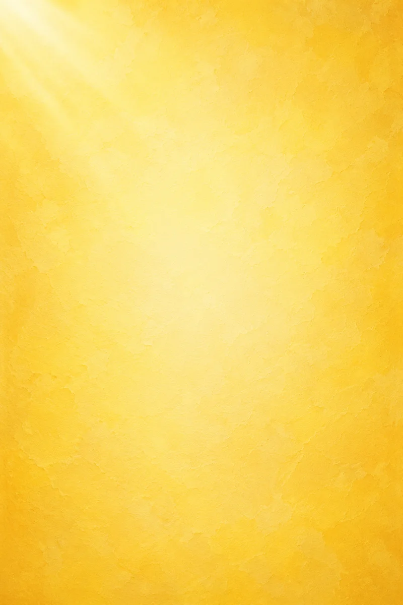 Bright Yellow Minimalist Christian Background