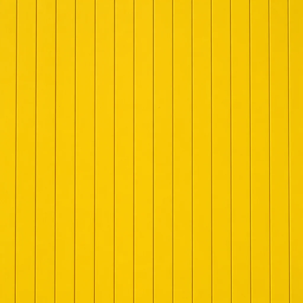 Bright Yellow Grooved Painted Background